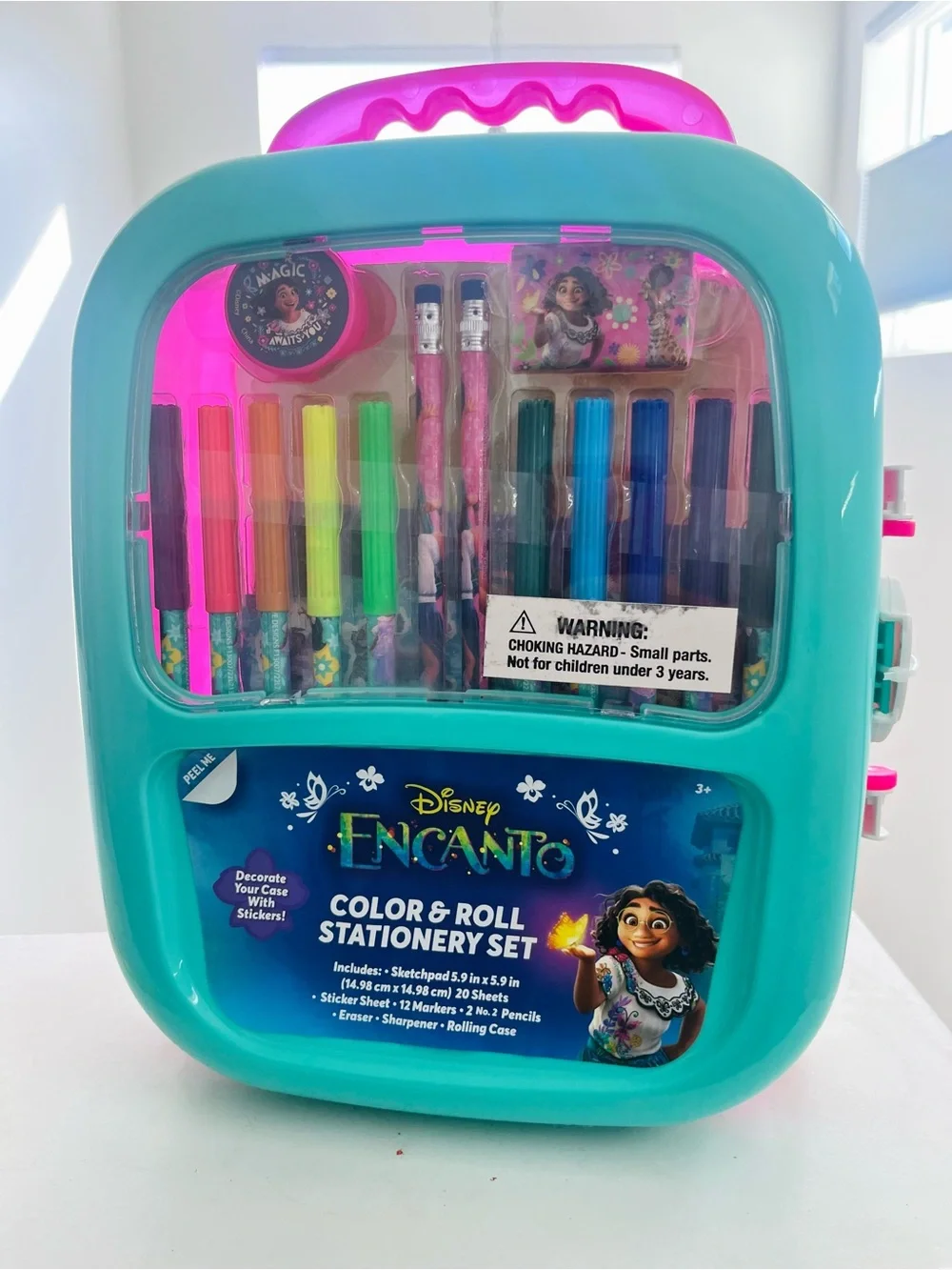 Disney Encanto Color & Roll Stationery Set - 37 Pc
